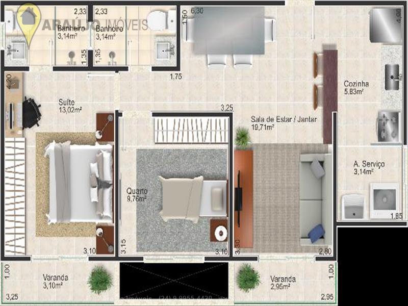 Apartamento a Venda no Santa Isabel em Resende